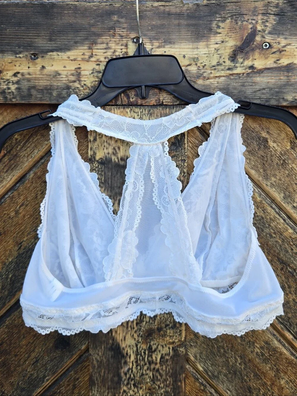 Jessica Simpson Lace Racerback Bralette - Picture 2 of 5